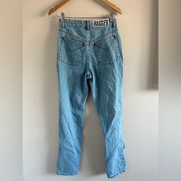 The Ragged Priest | White Fishnet Jeans - Picture 2 of 11